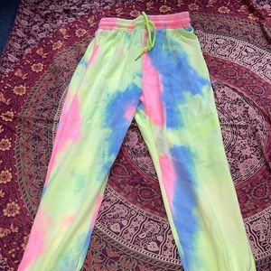 Tie dye sweatpants